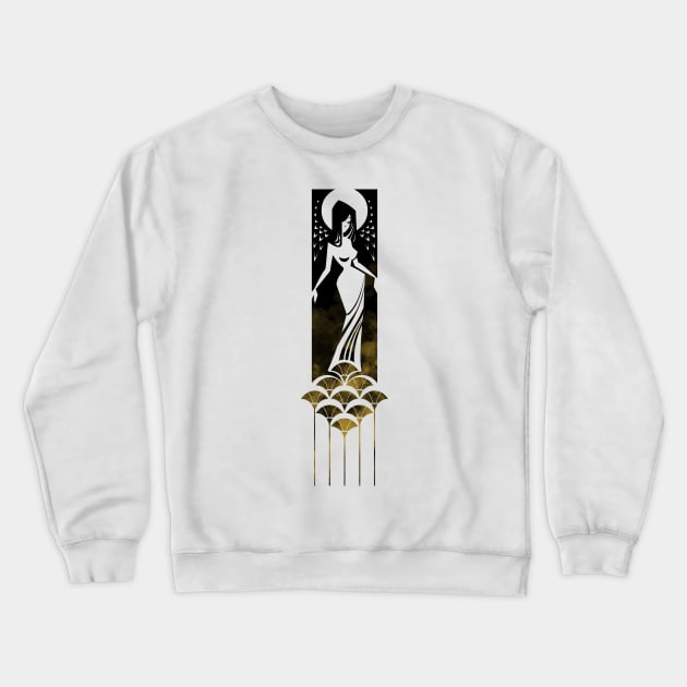 art deco angel Crewneck Sweatshirt by gh30rgh3